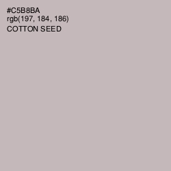 #C5B8BA - Cotton Seed Color Image